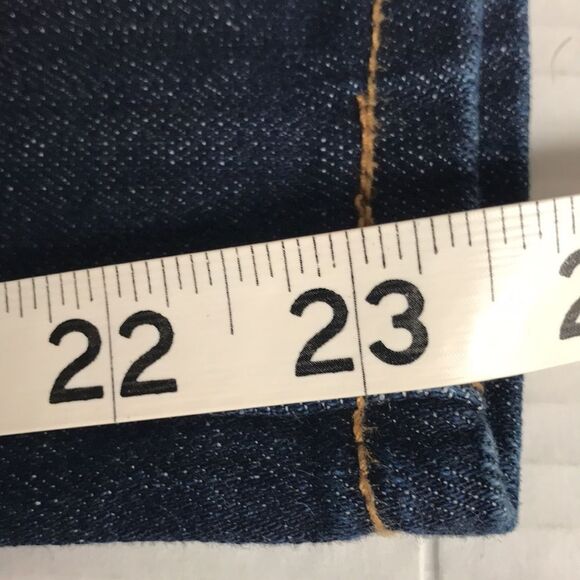 LEVI'S SAN FRANCISCO Denim Jean Capri Skimmer Womens Size 38 Ankle Crop Bermuda - Picture 11 of 11